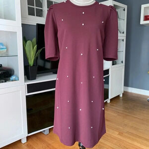 A•B•S Collection Formal Pearl Dress